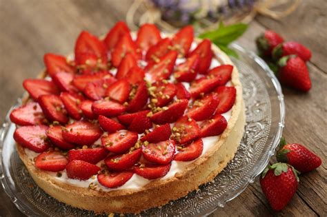 tarte aux fraises mascarpone et pistaches une vrai gourmandise de printemps