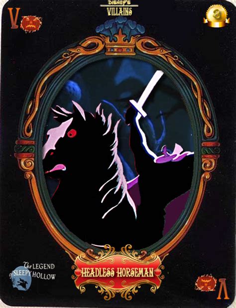 Dv Card 8 Headless Horseman By Maleficent84 On Deviantart Walt Disney