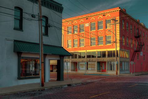 Vine Street Facades At Golden Hour Photograph By Larry Braun Pixels