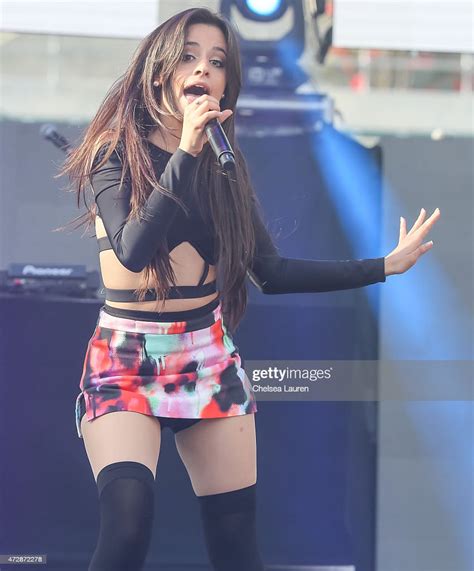 Singer Camila Cabello Of Fifth Harmony Performs At 1027 Kiis Fms