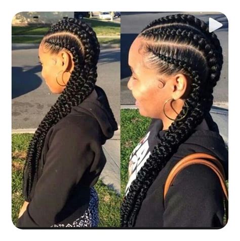 Ghana braids are an african style of protective crownrow braids that go straight back. 95 Best Ghana Braids Styles for 2020 - Style Easily