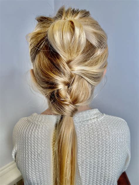 How To Do A Ponytail Twist Hairstyle Mom Generations Stylish Life