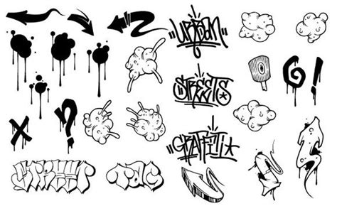 Graffiti Vector Pack Graffiti Art Letters Graffiti Illustration