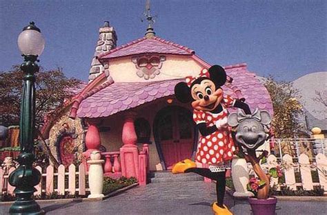 Minnie Mouses House Anaheim California