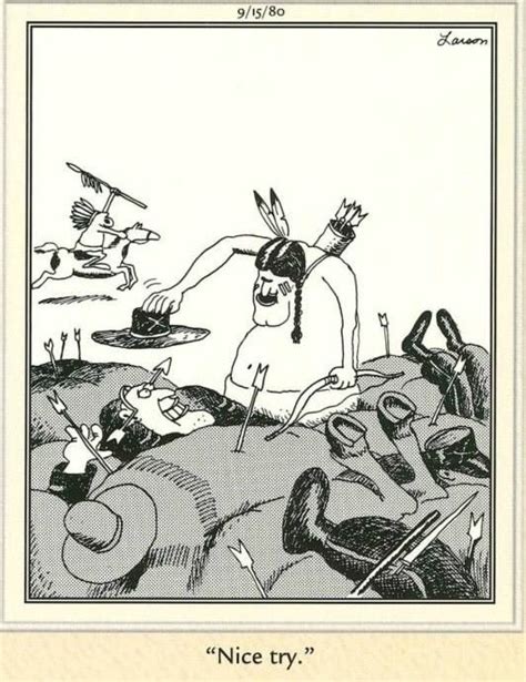 The Far Side With Images Gary Larson Cartoons Funny Cartoons Cowboy Humor