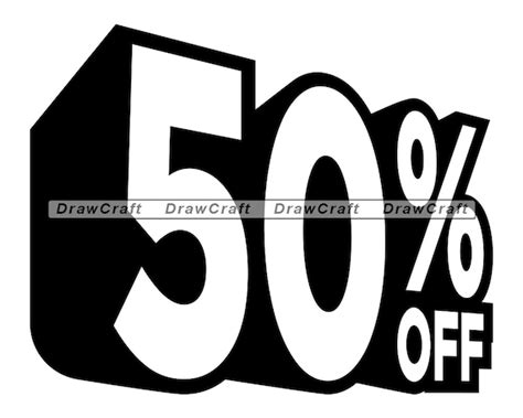 50 Percent Off Svg Sale Svg Discount Svg Sale Cut Files Etsy