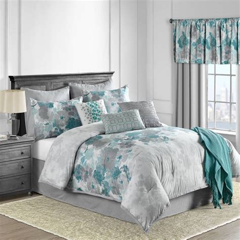 These incredible teal bedding sets are perfect interior decorative items made from the finest quality explore various distinct teal bedding sets at alibaba.com and purchase products that are in sync with. product image for Claire 10-Piece Comforter Set in Teal ...