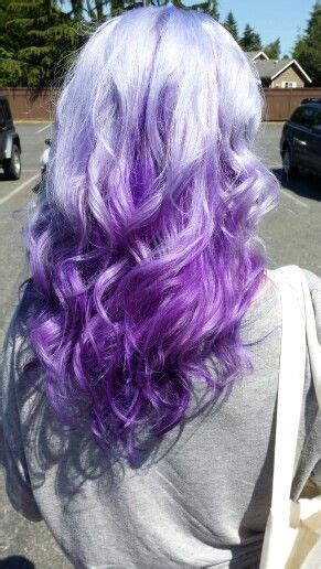 Silver Lavender Violet Purple Hair I Love Doing Colors Like This