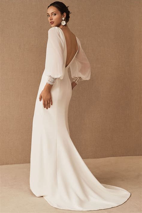 BHLDN S Jenny Yoo Jenny By Jenny Yoo Myla Gown In Ivory Wedding