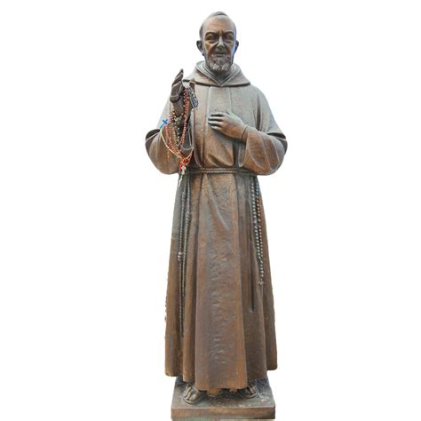 Bronze Padre Pio Statue
