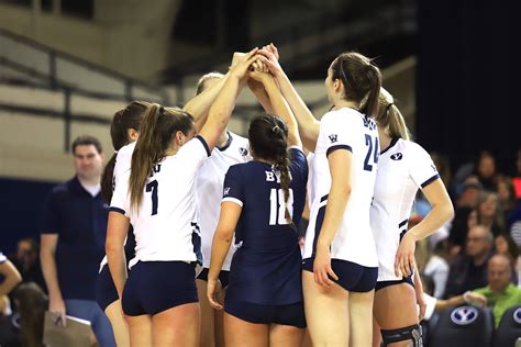 BYU women's volleyball breaks serving-into-hoop world record - The 