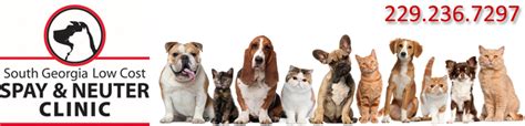 This program is intended for people who need partial financial assistance in most vet clinics require vaccinations to be current in order to spay or neuter pets; South Georgia Low Cost Spay & Neuter Clinic - Website Home ...