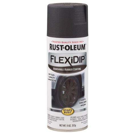 Rust Oleum Flexidip 11 Oz Graphite Spray Paint 283179 The Home Depot