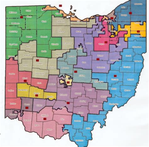 Map Of Ohio Congressional Districts 2024 Map Of World