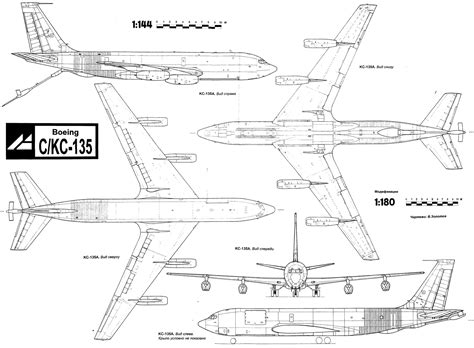 СХЕМЫ Ckc 135 Мир Авиации 1999 02