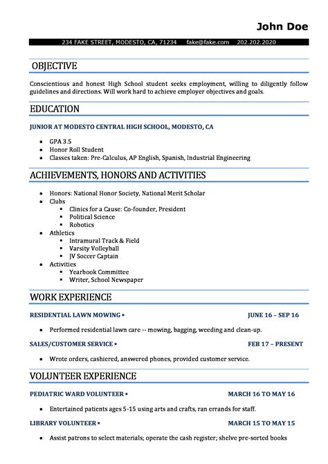 Writing an australian resume is a very challenging task for lots of overseas students. High School Resume - Resume Templates For High School Students and Teens