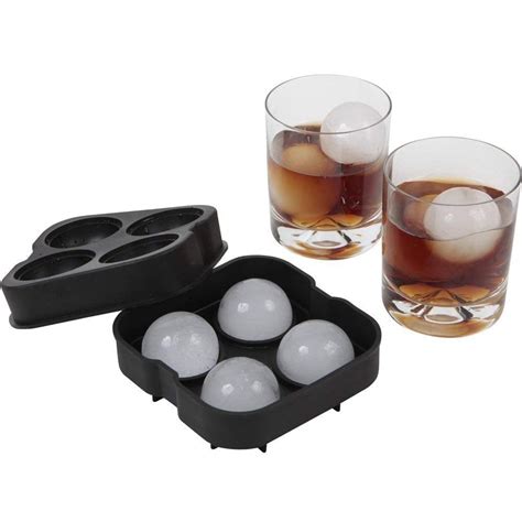 Silicone Whiskey Ice Cube Ball Innovative Design Makes Easy Ice Ball