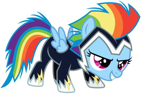 Rainbow Dash Filly In A Zap Costume By Imageconstructor On Deviantart
