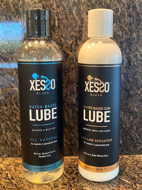 Water Based Lube Personal Lubricant For Sex All Natural XESSO 8 3 Oz