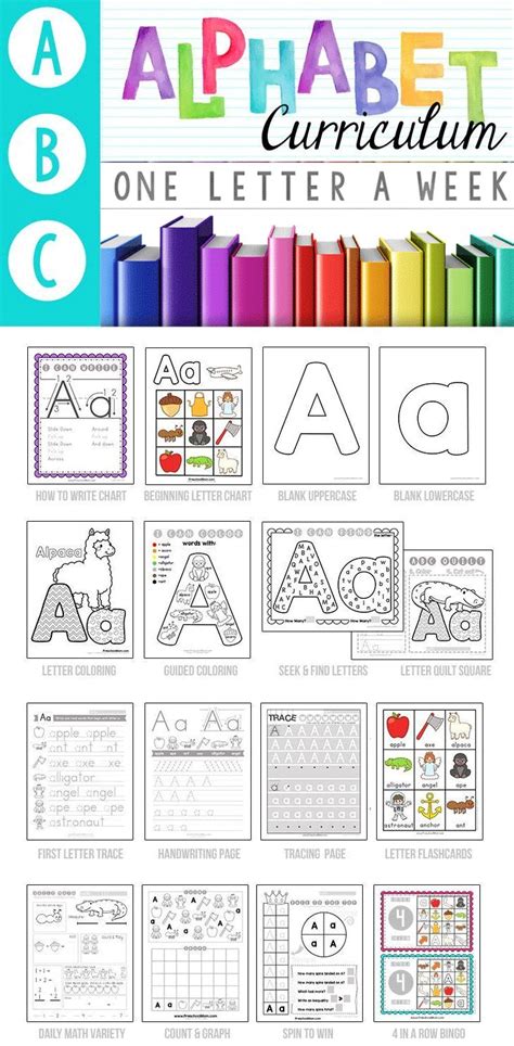 Alphabet Printables Kindy Learning Pinterest Preschool Preschool Riset