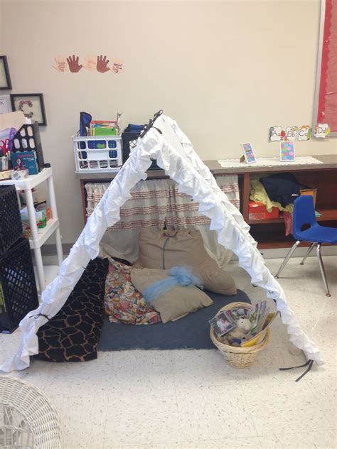 Cozy Tent In A Preschool Classroom This Would Give Children A Place In