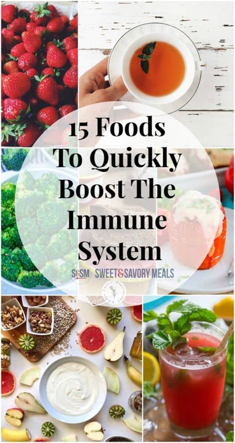 It helps your cells bounce back after illness. 15 Foods To Quickly Boost The Immune System (Sweet ...