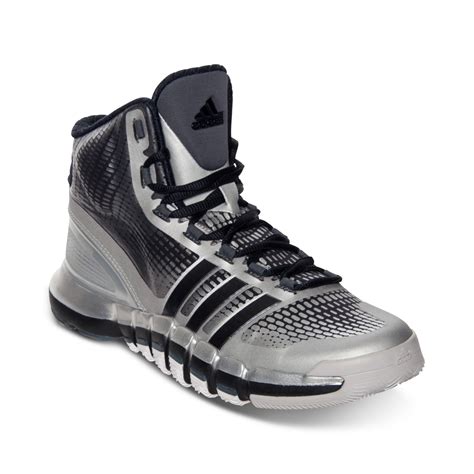 Adidas Crazy Quick Basketball Sneakers From Finish Line In Gray For Men
