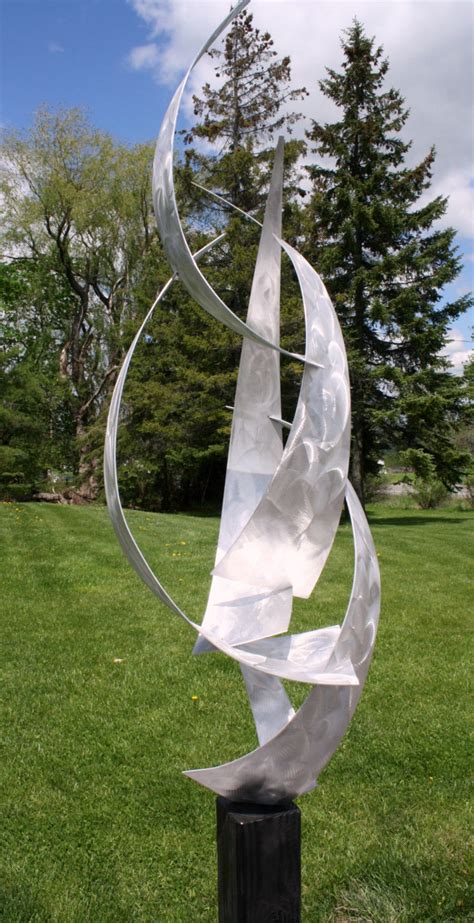 This charming garden sculpture will bring back memories and put a smile on your face when you're out in the yard. Wilmos Kovacs - Metal Art In-Outdoor Metal Sculpture ...