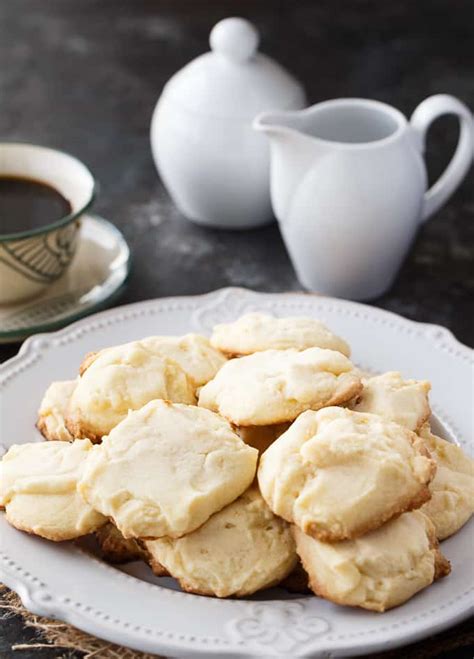 Blend in butter with spoon until smooth soft hints: Whipped Shortbread Cookies - Simply Stacie