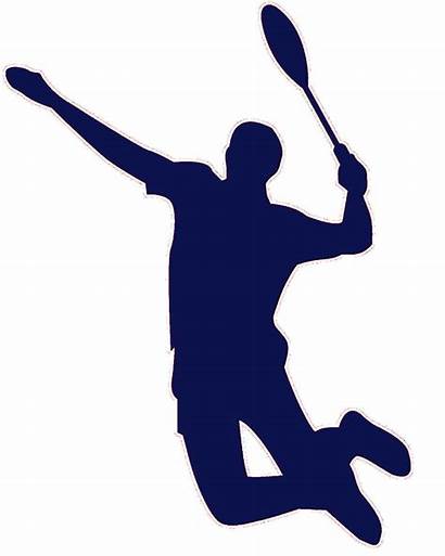 Badminton Smash Clipart Cartoon Play Clip Vector