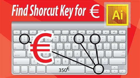How To Type Euro Signsymbol In Illustrator Cc Keyboard Shortcut Key