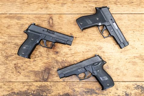 Sig Sauer P226 Dao 40 Sandw Police Trade In Pistol Good Condition