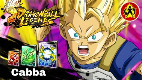 Dragon Ball Legends Concept Transforming Cabba Youtube