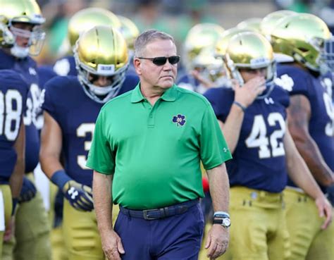 Notre Dame Fighting Irish Footballs Brian Kelly Is Among The Most