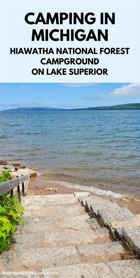 I Went To Bay Furnace Campground 🌳 Lake Superior Camping In Hiawatha