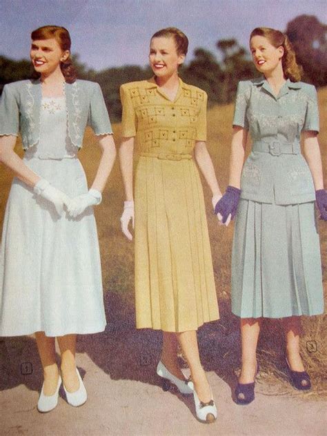 Wakes Spring Summer 1948 49 1940s Fashion Fashion Forties Fashion