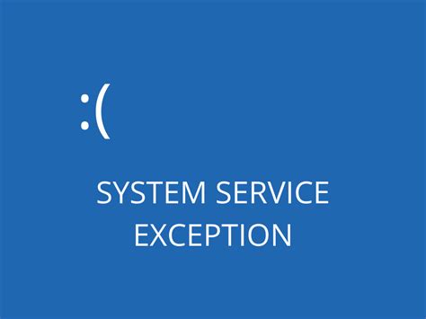 System Service Exception Bsod Error On Windows 10 Fixed