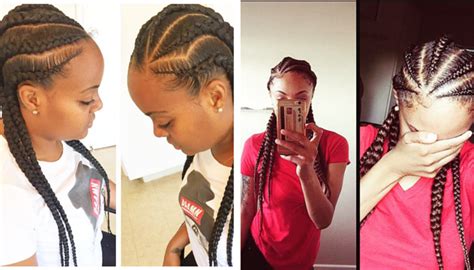The ghana braids models, which hold an important place among the knitted hair styles with very different options, have never lost their popularity for a long for the most recent compilation of models and models of ghana braids of popular women and girls, you can start by reviewing the knitting hair. 15 Stunning Photos of Ghana Braid Styles