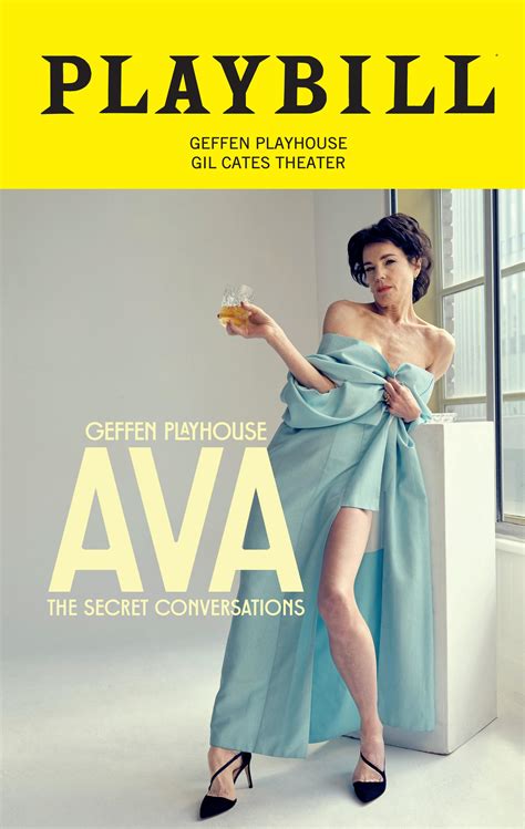 Ava: The Secret Conversations Program by Geffen Playhouse - Issuu