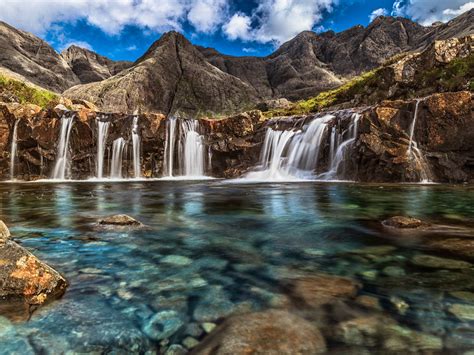 Scotlands Magical Fairy Pools On The Isle Of Skye