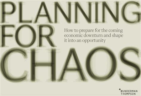 Planning For Chaos