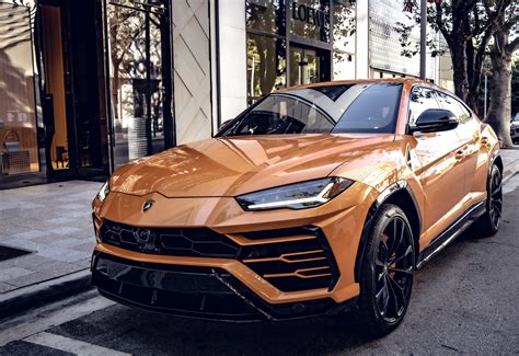 Lamborghini Urus Orange Emc Exotic Rentals