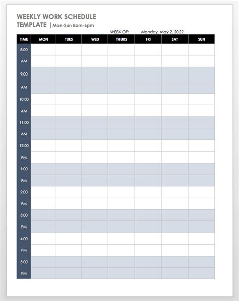 Two Week Calendar Template For Your Needs