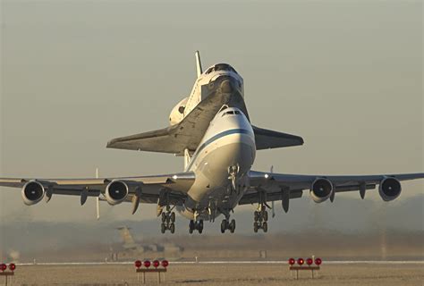 Both Are Awesome Aircraft Space Shuttle Edwards Air Force Base