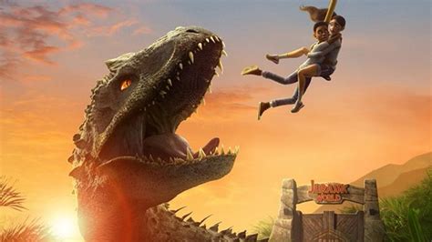 Jurassic World Camp Cretaceous Trailer Previews Netflix Animated Series Den Of Geek