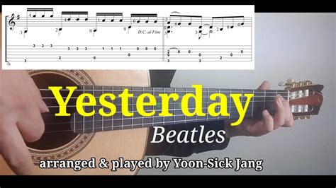 Yesterday Beatles Youtube