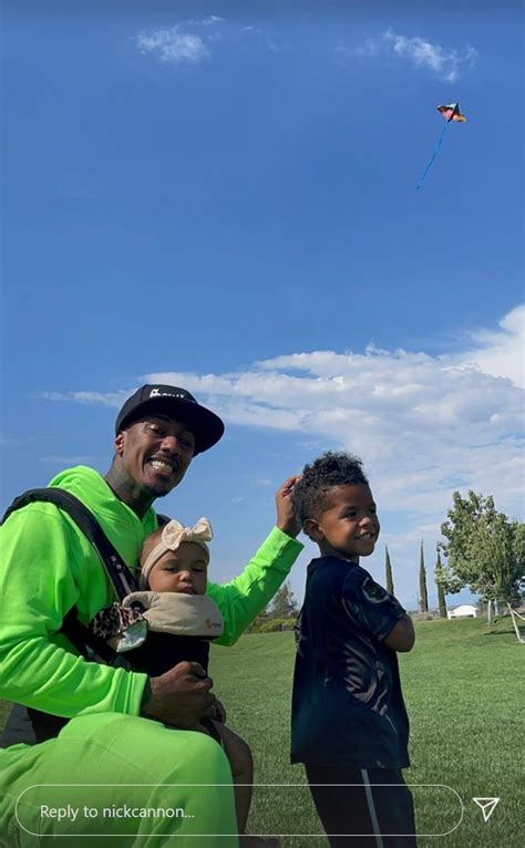 Nick Cannon Cuddles Kids Golden 4 And Powerful 6 Months After