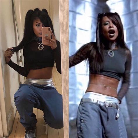 aaliyah 90s outfit fizzcandi