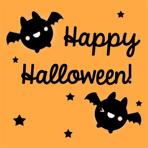 Cute Bats Happy Halloween Free Happy Halloween Ecards Greeting Cards