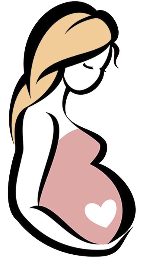 Pregnant Lady Clipart Silhouette Woman Outline Clipart Silhouettes